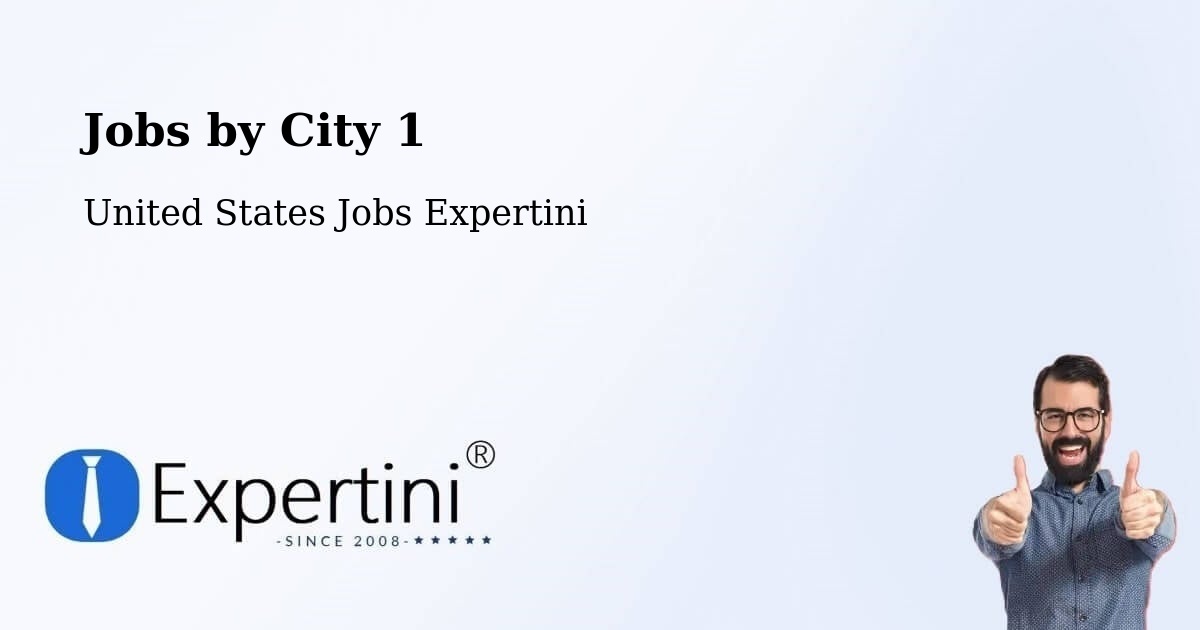 City Jobs in United States - Expertini