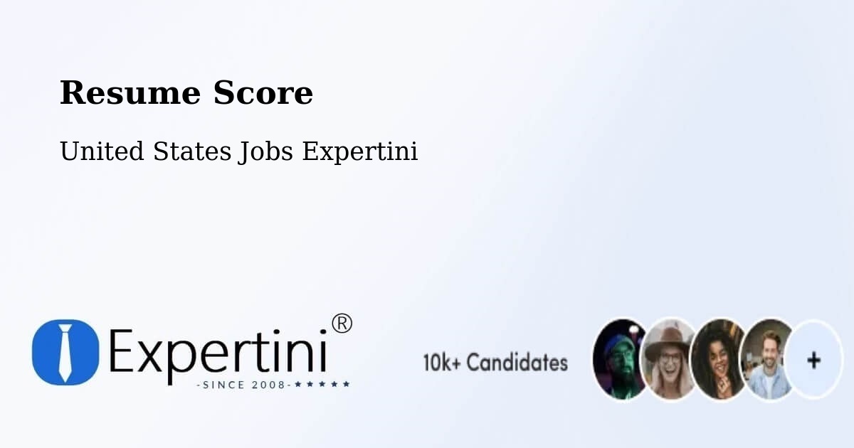 Resume Score - United States Jobs Expertini